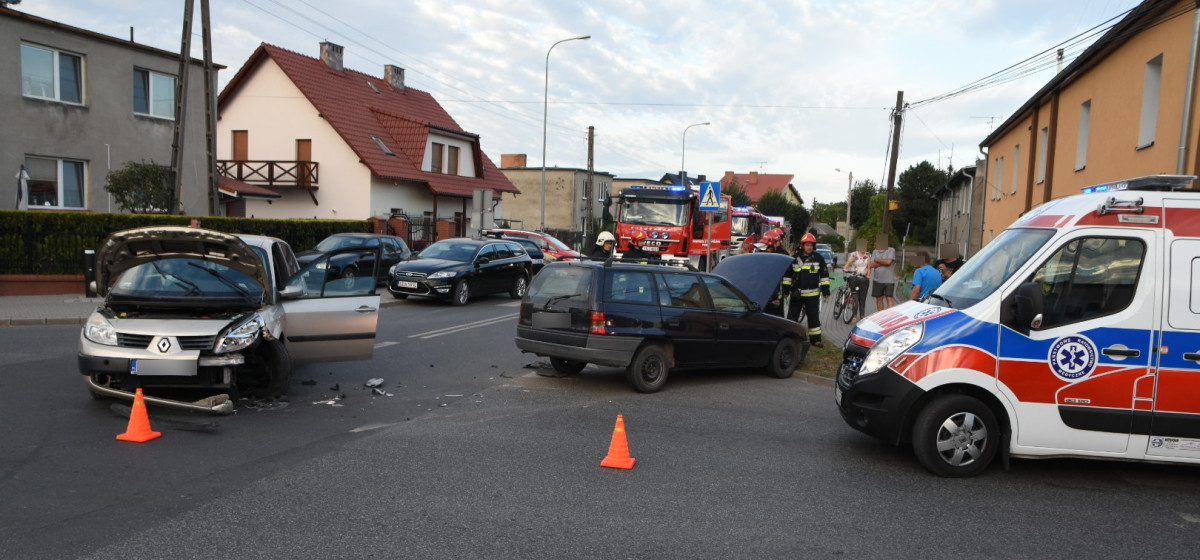 Wypadek w Pakości, jedna osoba ranna