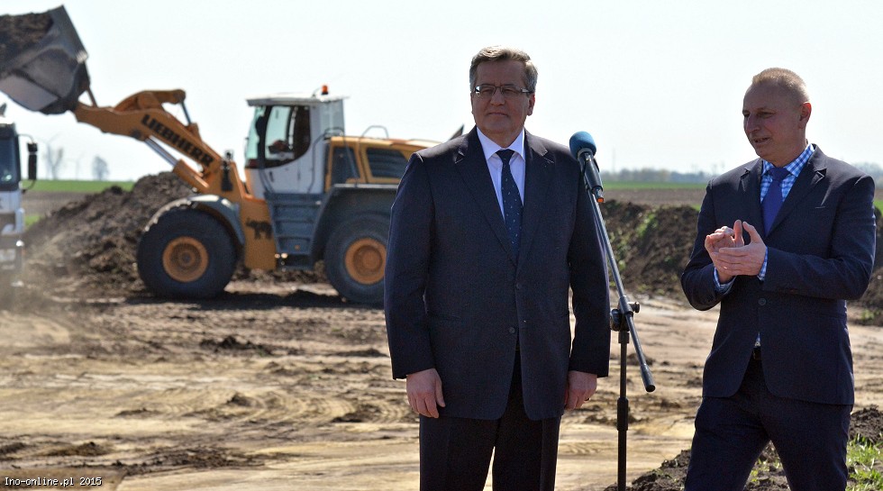 Inowrocław - Prezydent na placu budowy. [TV]