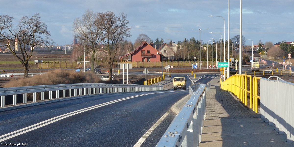 Inowrocław - Drogowcy otworzyli nowy wiadukt
