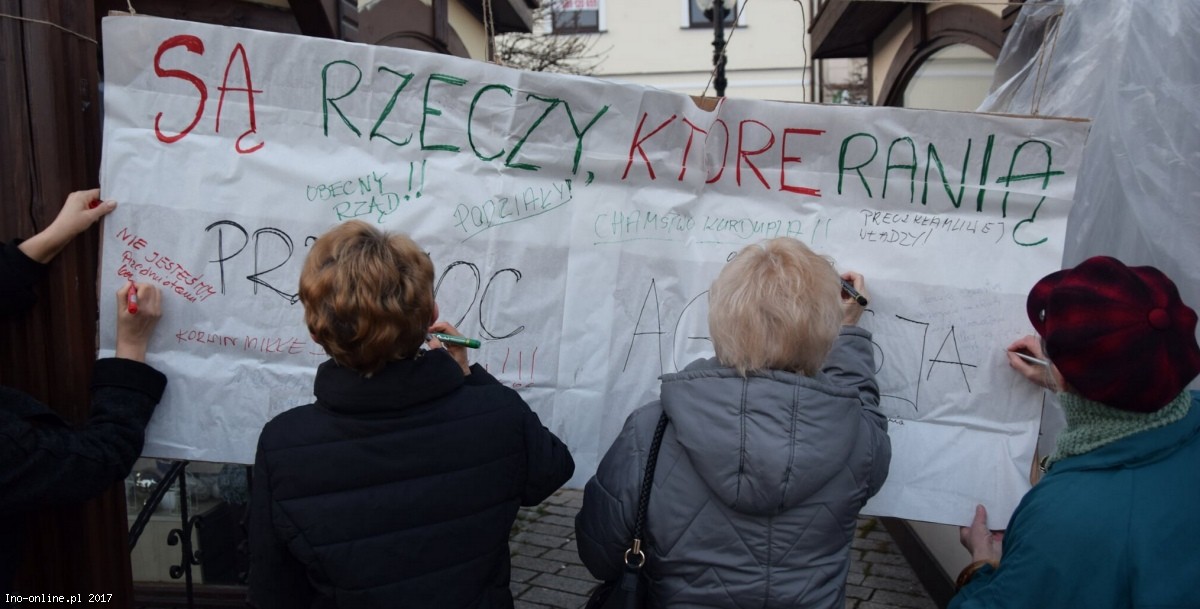 Inowrocław - Kobiecy strajk w Inowroc