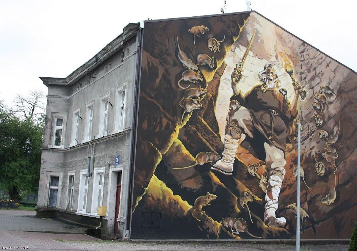 Kruszwica - Kruszwicki mural jest gotowy. Zobacz efekt