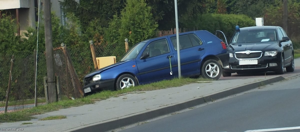 Inowrocław - Volkswagenem uderzy
