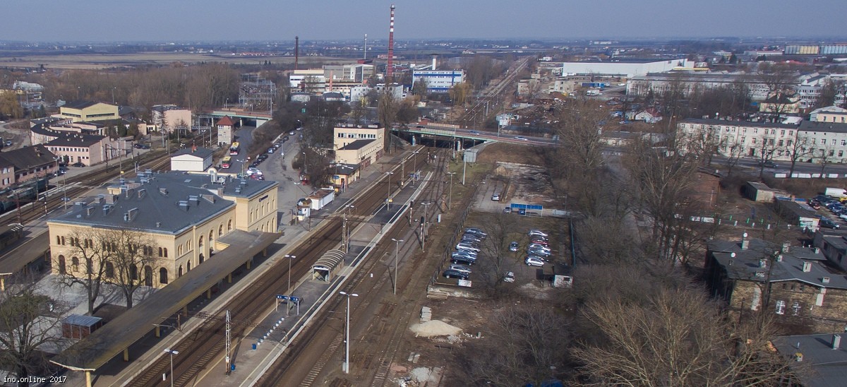Inowrocław - Tunelem na dworzec p