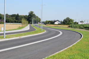 Otwarcie nowej drogi w Inowrocławiu - cznik już otwarty 2