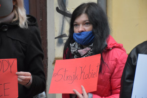 Protest przeciwko zakazowi aborcji Inowrocław - DSC_0163