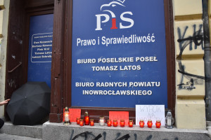 Protest przeciwko zakazowi aborcji Inowrocław - DSC_0171