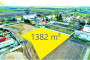Duża działka budowlana w Rojewie (1382m2)