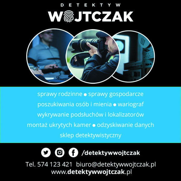 Prywatny Detektyw - Inowrocław  - Obserwacja - Wykrywanie Podsłuchów DRON