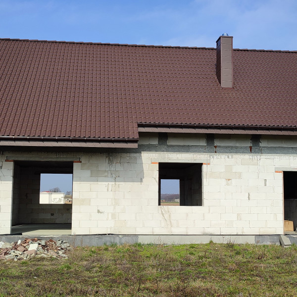 DOM PIĘTROWY W BUDOWIE - Słońsko - 310 000 PLN - OKNA W CENIE