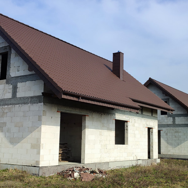 DOM W BUDOWIE - 156m2 - SŁOŃSKO - OKNA W CENIE