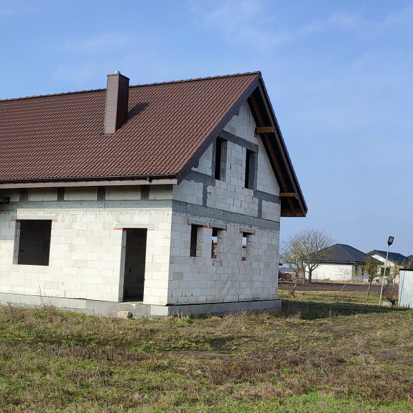 DOM W BUDOWIE - 156m2 - SŁOŃSKO - OKNA W CENIE!