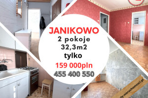 |​Atrakcyjna cena – tylko 4922 zł/m2- 2 pokoje -JANIKOWO