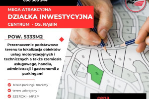 |Wyjątkowa Nieruchomość Inwestycyjna 5333m2 w Inowrocławiu na os. Rąbin – Idealna Lokalizacja dla Twojego Biznesu!