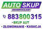 SKUP AUT INOWROCŁAW - ZŁOMOWANIE / KASACJA / AUTOLAWETA