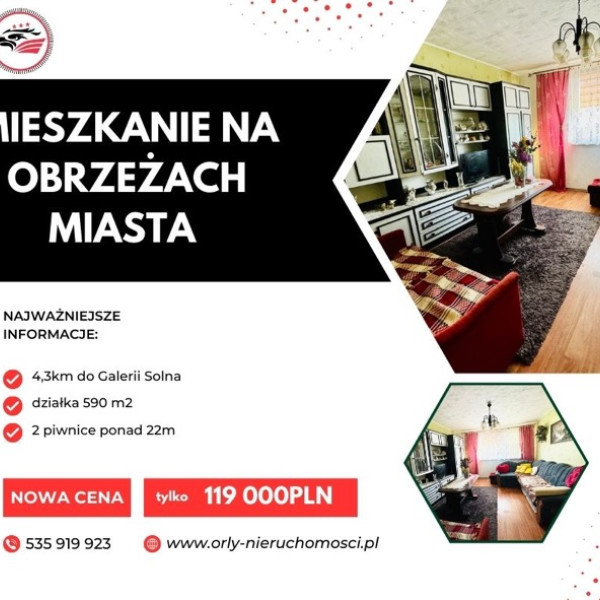 Mieszkanie 52 m2 w cenie 119 000 tyś