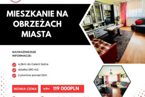 |Mieszkanie 52 m2 w cenie 119 000 tyś