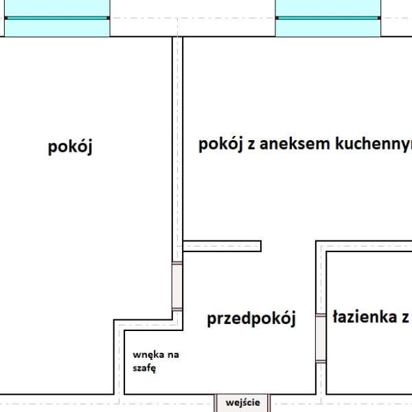 Solanki - 2pokoje 30m2 PIERWSZE piętro- po kapitalnym remoncie