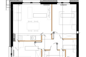 |Mieszkanie 46,64m2 o podwyższonym standardzie w nowym bloku