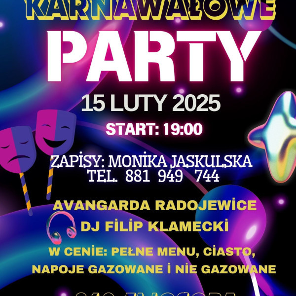 Zabawa karnawałowa 