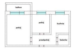 |Mieszkanie 45m2 przy Solankach- duży balkon