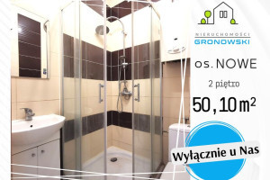 |ATRAKCYJNE 50,10 m2 - 2 pokoje II PIĘTRO na Osiedlu Nowym.