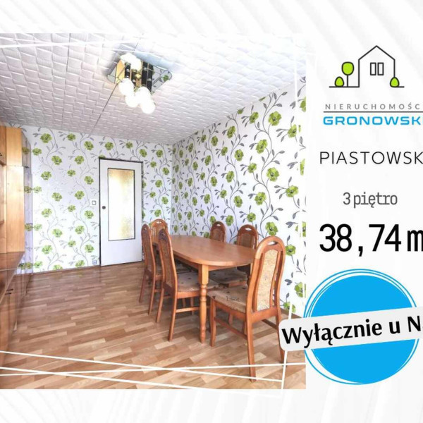 38,74 m² - IDEALNE na start lub inwestycję!