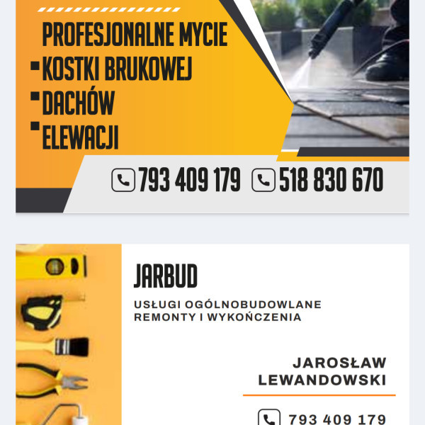 Usługi remontowo budowlane