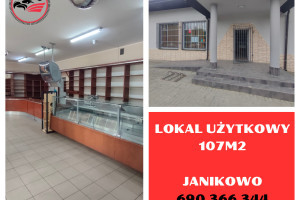 |Lokal użytkowy 107 m2 w Janikowie – idealny na sklep lub usługi!