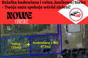 |Działka budowlana i rolna Janikowo/Sielec – Twoja oaza spokoju wśród zieleni!