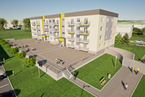 |40,60m2, 2 pokoje na 1 piętrze