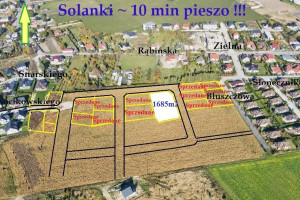 |Ostatnia działka k.Solanek okol.Bluszczowej 1.685m2 ~ idealna dla INWESTORA ! Cena: 234 zł/m2 do uzgodnienia !!!