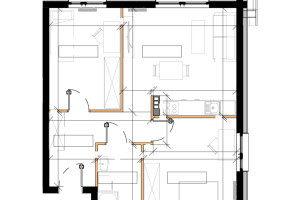 |Ostatnie mieszkanie - 58,6m2 - możiiwość wykończenia pod klucz
