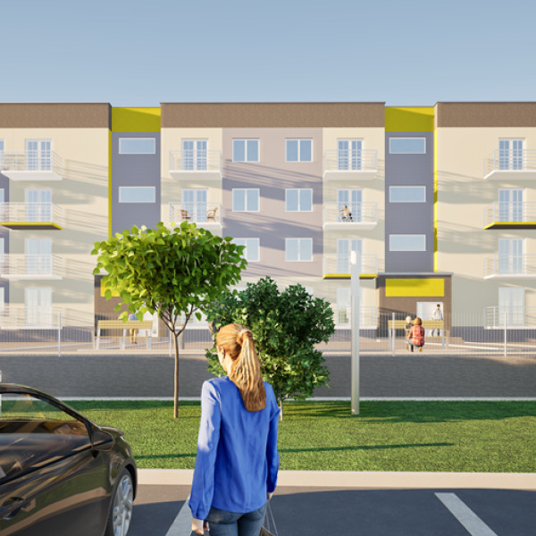 Apartament 82,6m2, 2 sypialnie, salon, 2 łazienki, taras, blok z windą