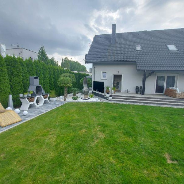 Nowoczesny dom z sauną, jacuzzi, fotowoltaiką i strefą relaksu 116,82m2 Inowrocław