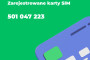 Zarejestrowana/ niezarejestrowane bez rejestracji zagraniczne oraz Polskie SIM -  karta prepaid e-sim 
