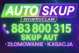 SKUP AUT INOWROCŁAW - KASACJA / ZŁOMOWANIE 