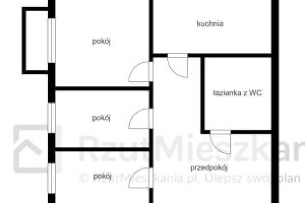|Sprzedam mieszkanie 46 m2 na Osiedlu Piastowskim w Inowrocławiu