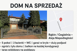 |* Dom na sprzedaż na Rąbinie - idealna lokalizacja dla Rodziny *