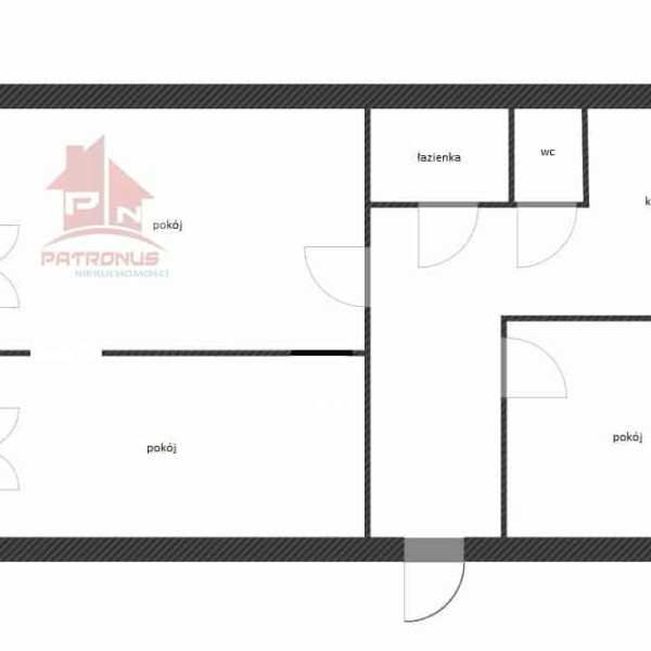 Piastowskie 3 pokoje ok.47m2 *PARTER* BALKON* Nowość