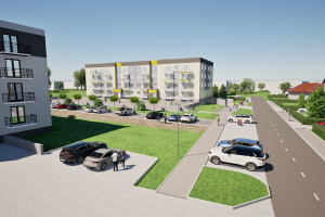 |3 pokoje, 48m2, 2 piętro w nowym budownictwie