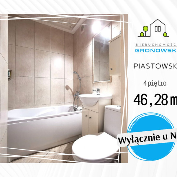 46,28 m²,  3 POKOJE Z POTENCJAŁEM – odmień je według swoich potrzeb.