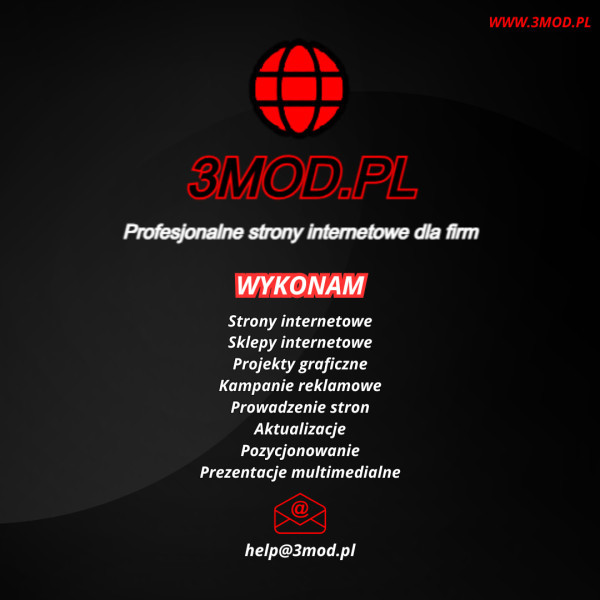 PROMOCJA Każdy typ strony internetowej od 899 PLN Profesjonalne strony www i sklepy online