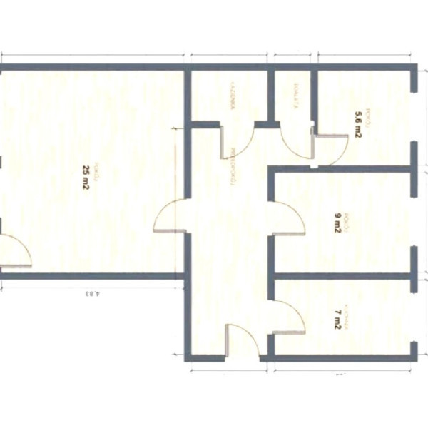 Sprzedam mieszkanie 61m2 na Osiedlu Rąbin w Inowrocławiu