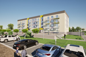 |2 pokojowe mieszkanie w nowym bloku, winda, parking, hala garażowa