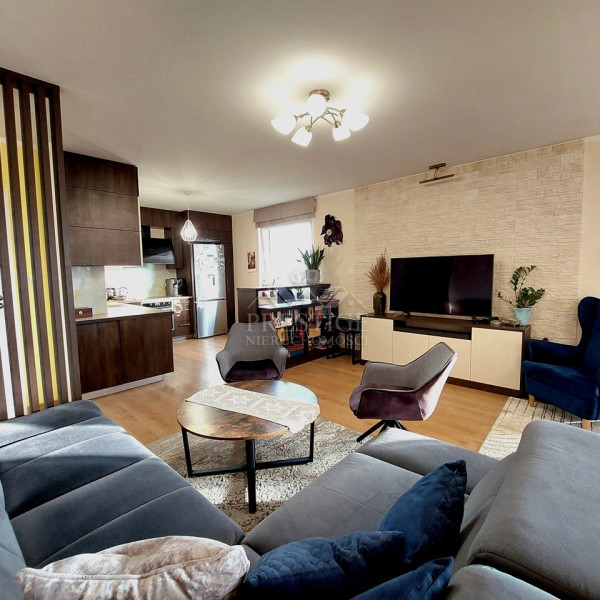 NOWE BUDOWNICTWO! Wysoki parter z balkonem - Rąbin