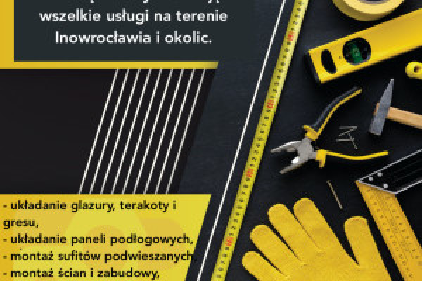 |REMONTY I WYKOŃCZENIA – INOWROCŁAW I OKOLICE
