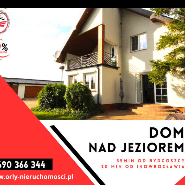 Dom z Ogrodem nad Jeziorem – Komfort i Spokój w Dźwierzchnie k. Złotnik Kujawskich