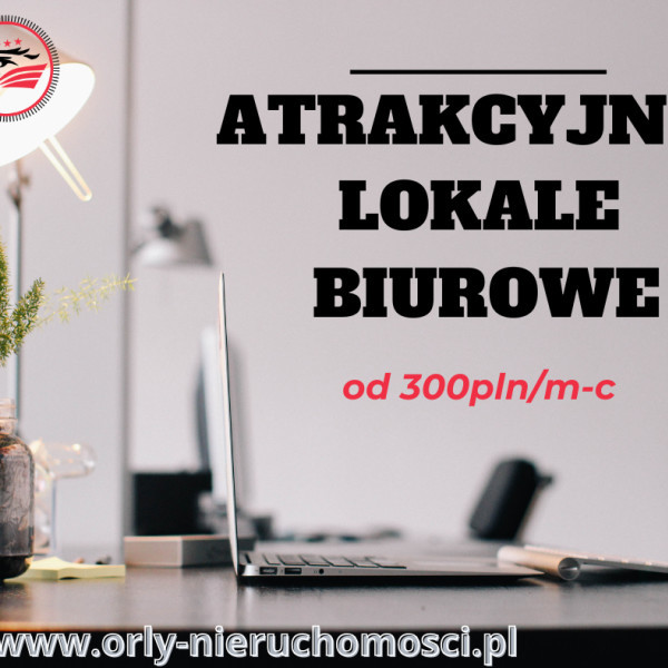Atrakcyjne lokale użytkowe w centrum Inowrocławia – wynajem od 300 zł!