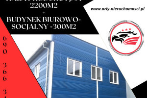 |Przestronna hala produkcyjna z zapleczem biurowym w okolicach Inowrocławia – doskonała inwestycja dla Twojego biznesu!