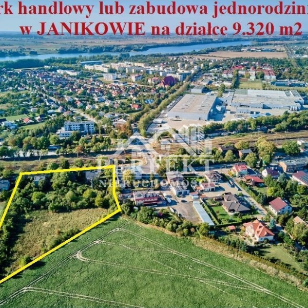 Działka 9.320m2 pod usługi ~ Park handlowy lub zabudowę jednorodzinną !